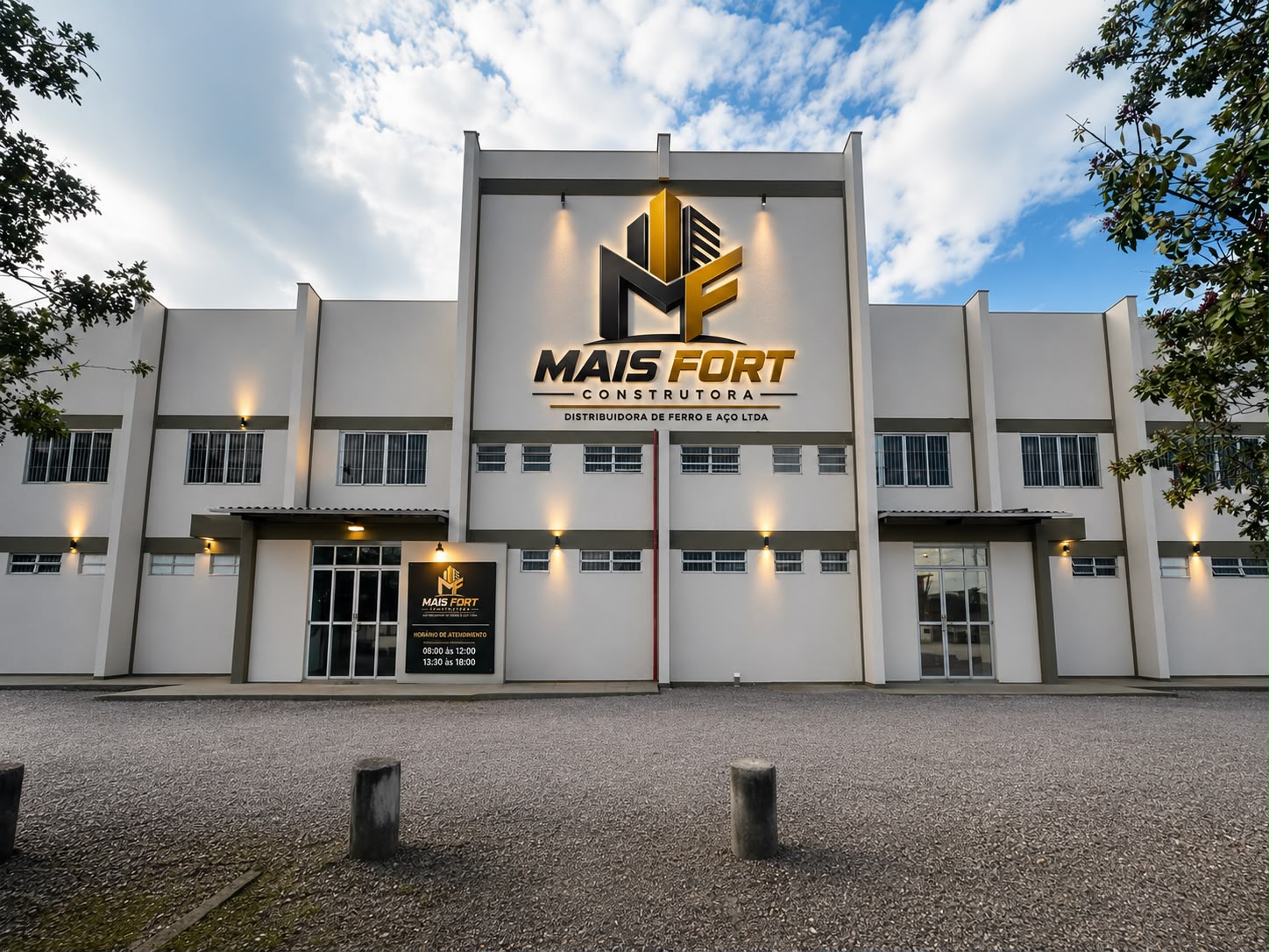 Sede da Mais Fort Construtora no Distrito Industrial de São José/SC